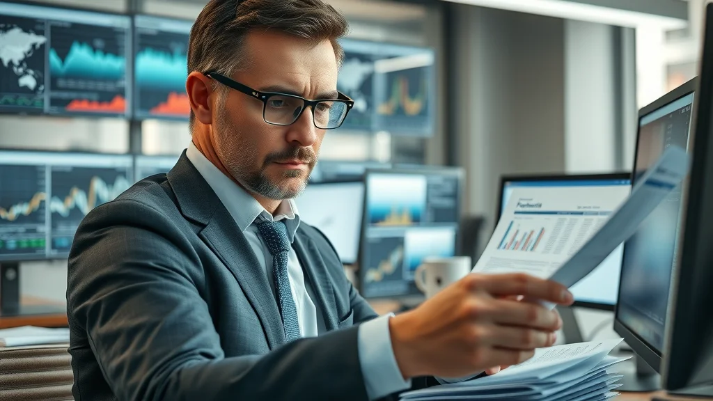 Business protection in litigation: forensic accountant analyzing financial data and audit logs carefully